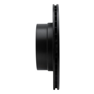 BMW 128I Brake Rotor (1) - Rear Left - R1 Concepts - Drilled & Slotted - Black - `08-`13